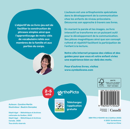 Quatrième de couverture de « Ouille! Ça fait mal! »