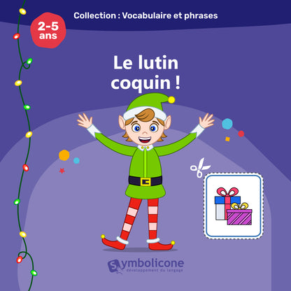 Couverture du livret magnétique « Le lutin coquin! »