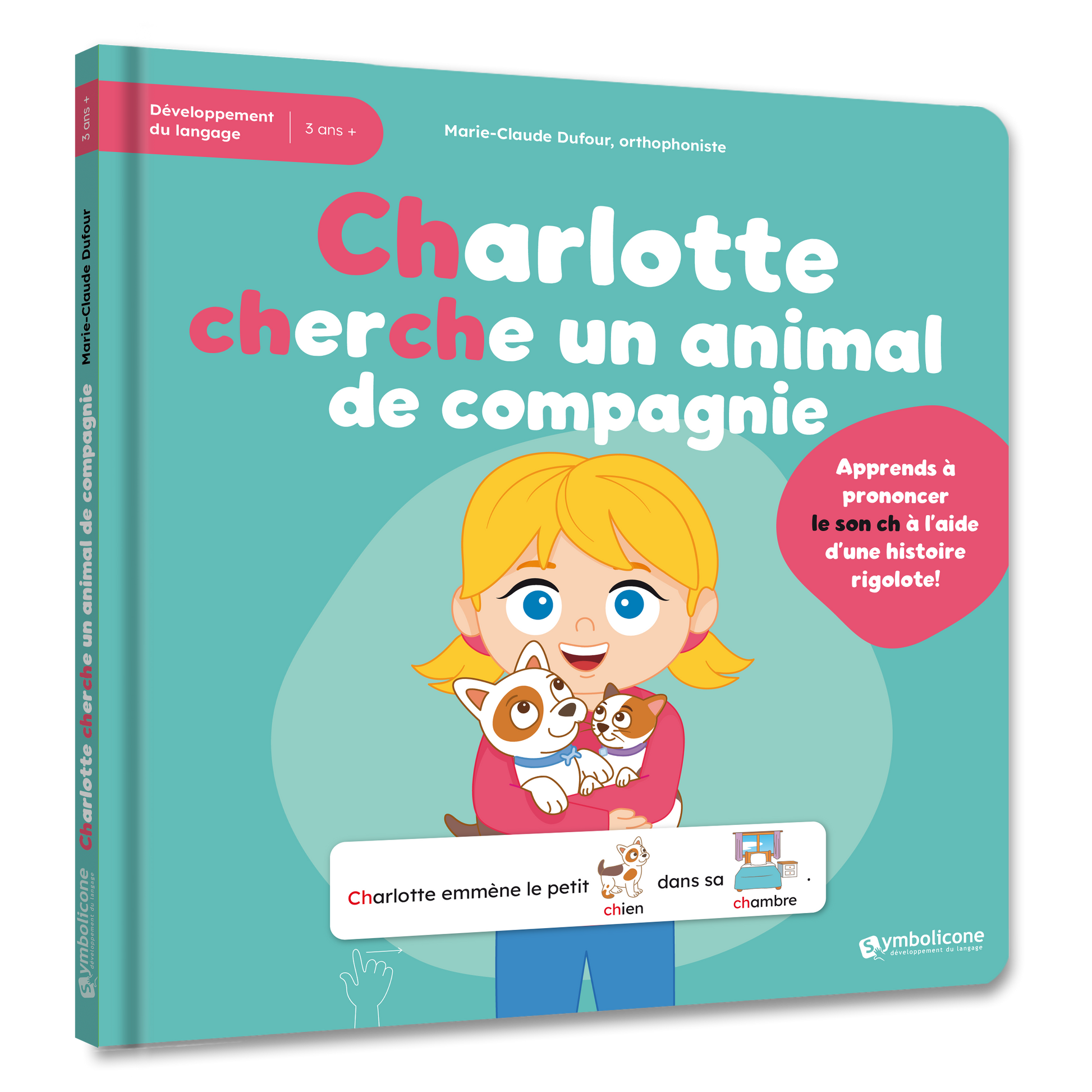 Couverture du livre « Charlotte cherche un animal de compagnie »