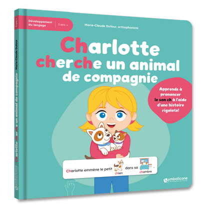 Couverture du livre « Charlotte cherche un animal de compagnie »
