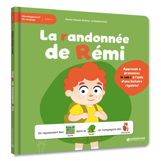 Couverture du livre « La randonnée de Rémi »