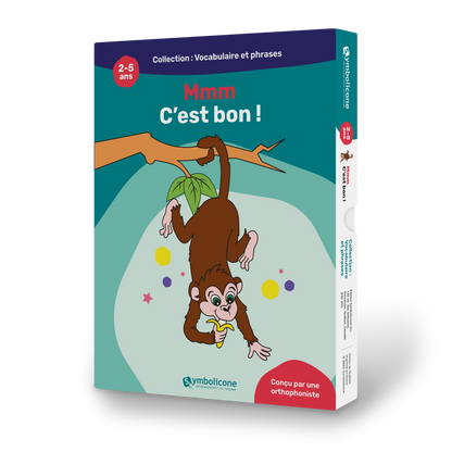 Boîte du livre magnétique « Mmm, c'est bon! »